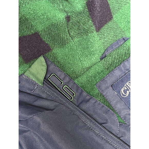 Vintage Notre Dame Crable Sz M Zip Fighting Irish Blanket Lined Mens Coat Jacket - Picture 10 of 16